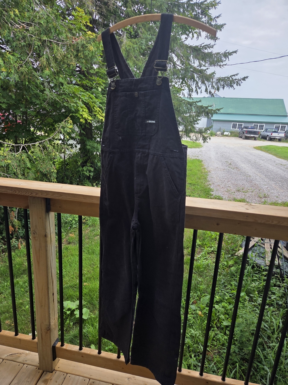 Black Women's Berne Workwear Overalls